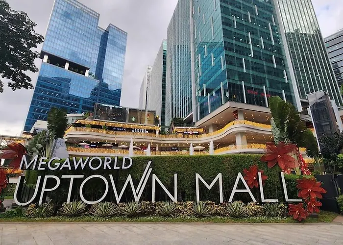 Uptown Parksuites Bgc 1br, Hi Flr Great View Fr Balcony With Washer 마닐라